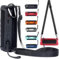 thumbnail image 2 of Funda de silicona para JBL Flip 6, funda protectora de gel suave para viaje, con correa para el hombro y funda protectora para altavoz., 2 of 8