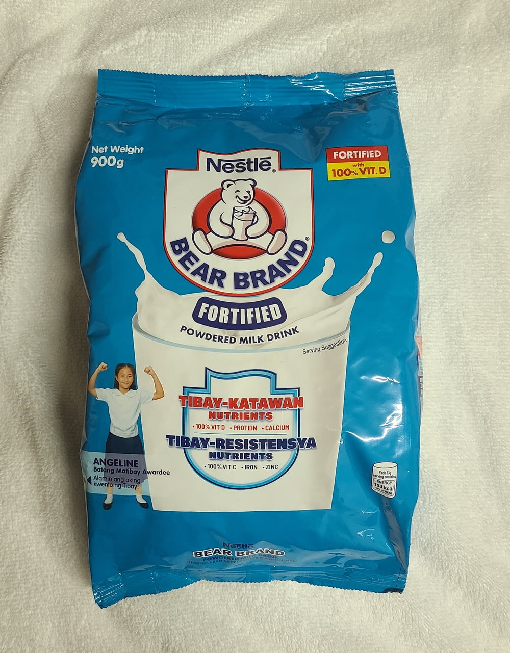 Nestle Bear Brand Sterilized Full Cream Milk 200ml
