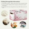 thumbnail image 5 of FREEAMG Japanese Cherry Blossom Storage Bin for Toy Storage Basket Dirty Clothes Sundries Office Home Closet Organizer Shelf Cube Box Waterproof Laundry Basket, 1 PCS, 5 of 7