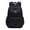 L, variant on Water Resistant Black Backpack with Multiple Compartments Durable Oxford Bookbag for College Travel and Daily Commute 12.0 x 5.5 x 17.3 inches