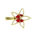 thumbnail image 2 of EeaseCA Star Topper Christmas Tree Decoration Treetop Bowknot Star Ornament (Golden), 2 of 7