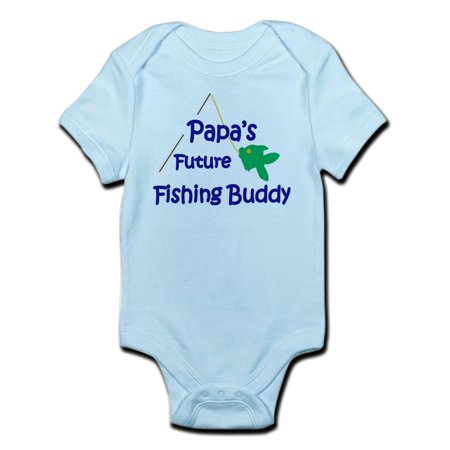 

CafePress - Papa s Future Fishing Buddy Body Suit - Baby Light Bodysuit