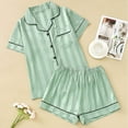 thumbnail image 2 of XIYON Women's Pajama Set Soft Pajama Long Sleeve Comfortable Sleepwear Loungewear 2 Piece Outfit With Pants For Nightwear And Relaxation Soft Sleepwear Loungewear, 2 of 8