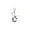 C, variant on Letter Keychain,26 Letters A-Z Decorative Letter Keychain,Name Keychain for Women Girls Men Teenager Gift