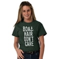 thumbnail image 4 of Boat Hair Don't Care Ocean Vibes Cute Women's Graphic T Shirt Tees Brisco Brands X, 4 of 6
