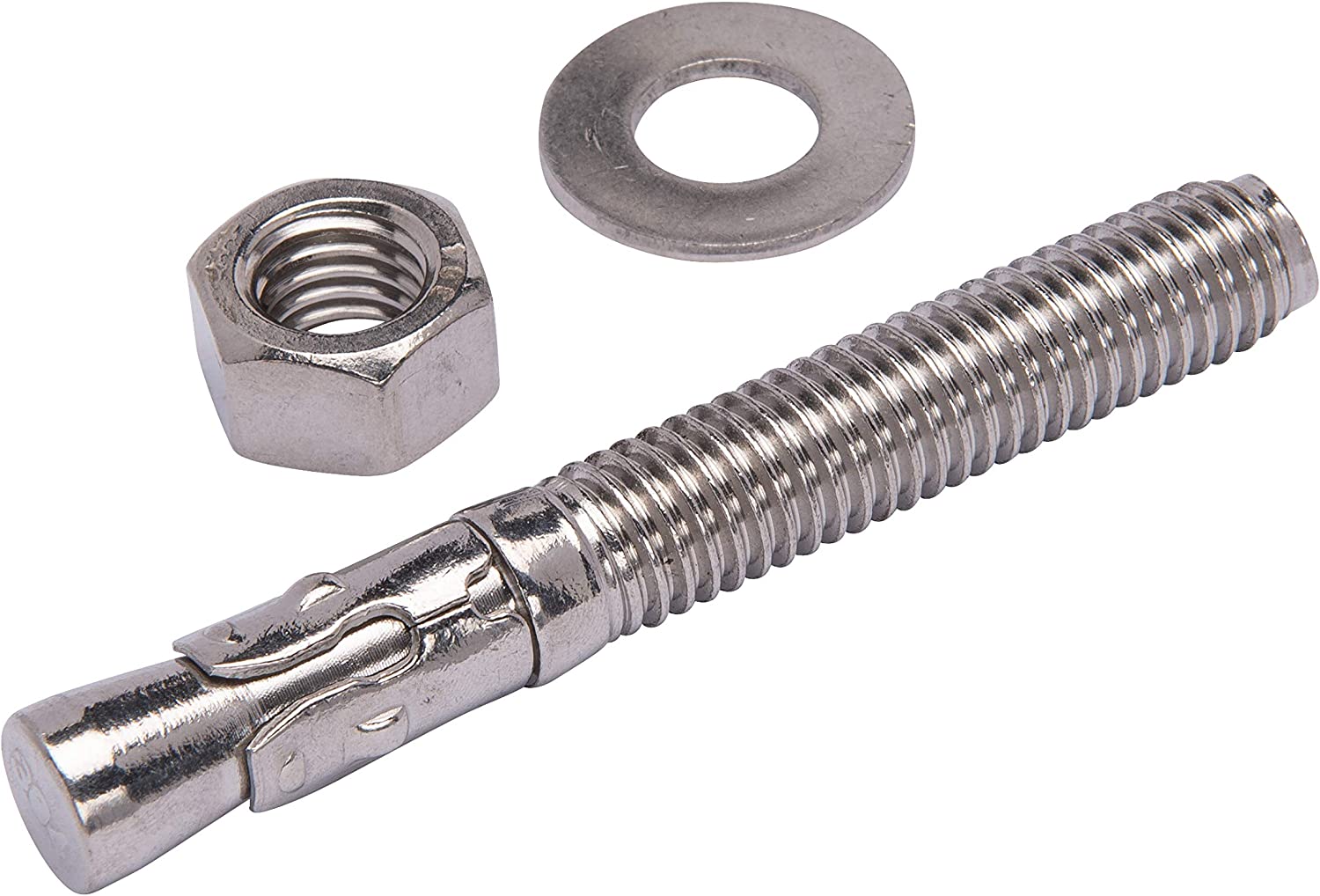 Hilti 1/2 in. x 4-1/2 in. Kwik Bolt TZ2 304 Stainless Steel Hex Nut Concrete Wedge Anchor (20-pack) 2210261 - The Home Depot