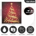 thumbnail image 3 of Christmas Tree Gold Dishwasher Magnet Covers for The Front Magnetic Dishwasher Decorative Cover Home Cabinet Decals 23" x 26" Refrigerator Door Decor, 3 of 6