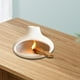 thumbnail image 5 of Quemador de incienso de cerámica, cuenco para manchas, quemador de cono de incienso de SPA, soporte de Palo Santo para Blanco, 5 of 7