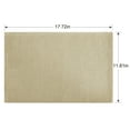 thumbnail image 2 of Javlergo Set of 4 Placemats, Washable Woven Table Runners, Non-Slip Durable Heat-Resistant Stain Resistant Placemats for Dining Table, Kitchen Table, 18" x 12", Beige, 2 of 7