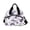 Lavender-colored Butterfly Pattern, variant on Insulated Crossbody Lunch Bag 10L Lunch Tote with Adjustable Shoulder Strap for Work Office Picnic Butterfly and The Moon