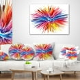 thumbnail image 4 of Designart Color Explosion - Abstract Throw Pillow - 16x16, 4 of 5