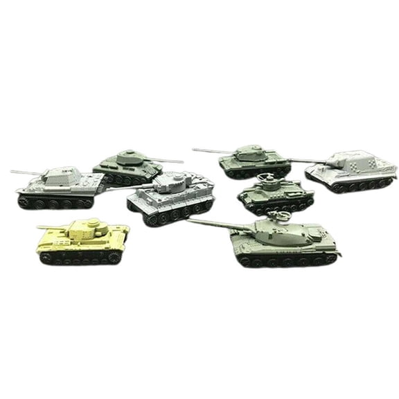 3.15 Inch ABS Tank Model Toy, Random Color, 1Pcs