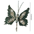 thumbnail image 3 of 5Pcs Christmas Sequin Butterfly Decoration under $5! Bzdzmqm Christmas Decoration Simulation Butterfly, Sequin Clip Butterfly Flower, Festive Tree Ornament, Holiday Party Decor, 3 of 6