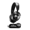 SteelSeries Arctis Nova Pro Multi-System Gaming Headset - Premium Hi-Fi Drivers - Hi-Res Audio - 360° Spatial Audio - GameDAC Gen 2 - ESS Sabre Quad-DAC - ClearCast Gen 2 Mic - PC, PS5, PS4, Switch