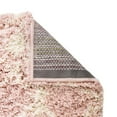 thumbnail image 2 of Unique Loom Moroccan Trellis Shag Collection Area Rug - Meknes (2' x 6' 1" Runner Light Pink/Ivory), 2 of 6