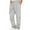 Gray, variant on Dagugfen Cargo Mens Pants Elastic Waist Fitted Solid Color Sweatpants Comfy Athletic Trousers Pockets