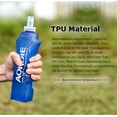 thumbnail image 3 of AONIJIE 2 Pcs TPU Soft Flask 250ML Collapsible Water Bottles for Running Hydration Pack, BPA Free, 3 of 7