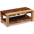 thumbnail image 3 of vidaXL Coffee Table Solid Reclaimed Wood 90x45x35 cm, 3 of 5