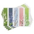 thumbnail image 1 of Ambesonne Colorful Place Mats Set of 4, Lily Primrose Valley, Standard Size, Multicolor, 1 of 5