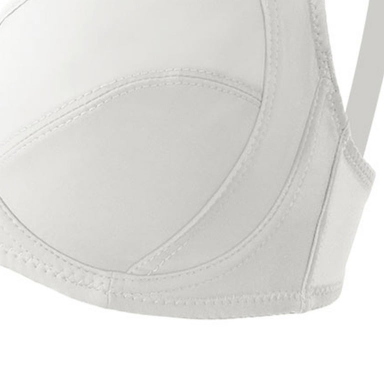 Bigersell Wireless Comfortable Bra Womens Solid Lingerie Bras Underwear  Bralette Bras Comfortable Bra Short Size Padded Bralette, Style 9017, 42D 