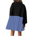 thumbnail image 3 of IROINNID Women Summer Tunic Dress Long Sleeve Casual Loose Flowy Swing Shift Short Dresses, 3 of 5