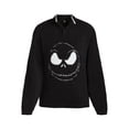 thumbnail image 5 of Nightmare Before Christmas Men’s and Big Men’s Jack Skellington Cosplay Faux Shearling Shacket, Sizes XS-3XL, 5 of 5