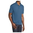 thumbnail image 4 of Yellow Rooster Men's PosiCharge RacerMesh Polo Shirts Dawn Blue M, 4 of 6