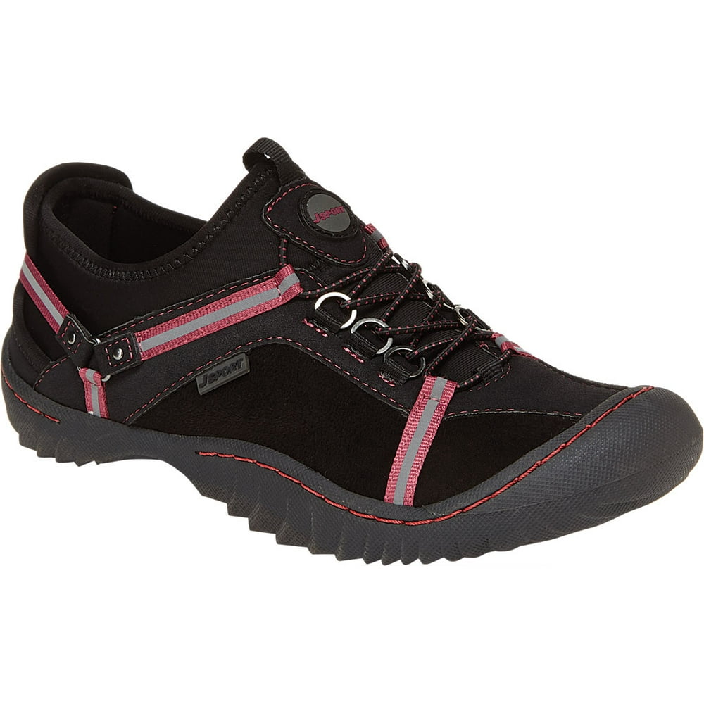 Women's Jambu JSport Tahoe Ultra Slip On Sneaker Black/Plum Stretch