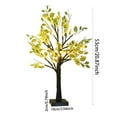 thumbnail image 2 of Battery Operated Fall Birch Tree with Lights Artificial Lighted Birch Tree Decor for Thanksgiving Table Centerpiece Home Indoor Autumn Halloween Decorations, 2 of 6