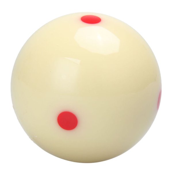 5.72 Cm Red 6 DotSpot Measly White PoolBilliard Practice Training Cue Ball Billiard Pool Ball