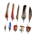 thumbnail image 4 of Sombrero Strade Fareast Limited Plumas para Manualidades Vaquero Fedora Panamá Estilo A, 4 of 8