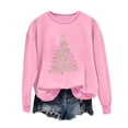 thumbnail image 2 of FDGIU Funny Christmas Hoodie for Women - Lightweight Pullover with Pockets, Holiday Graphic Sweatshirts, 2 of 4