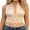 White, variant on Lace Crop Halter Tops for Women Summer Sheer V-Neck Going out Cami Tops Backless Shirts for Streetwear