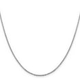 thumbnail image 3 of Auriga 14k White Gold 10.7mm Cable Chain Necklace 20inch for Women, 3 of 6