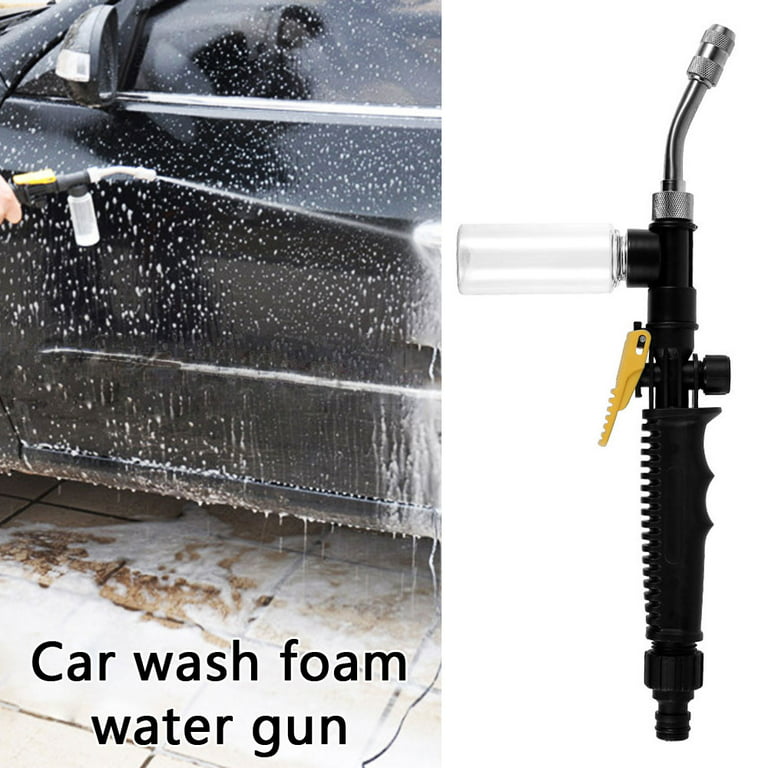 New Car Wash Water Gun Car Wash Accessories Adjustable High Pressure Water  Grab Nozzle Sprinkler Washer Foam for Car Wash Tools