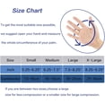 thumbnail image 4 of Copper Compression Arthritis Gloves with Adjustable Strap, Best Hand Wrist Support for Carpal Tunnel,(Medium), 4 of 6
