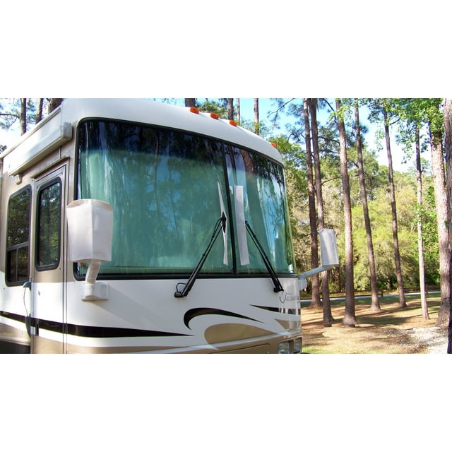 Set of 2 RV Mirror Covers, RV Mirror Protectors, RV Mirror Sleeves, RV