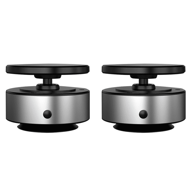 Soporte Magnético para Con Coche Giratorio 360 (plateado)