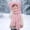 Pink, variant on Thigh High Socks Women's Warm Cable Knitted Over The Knee Solid Color Stacked Winter Socks