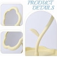 thumbnail image 5 of Flower Makeup Mirror Stand Mirror Stand Mirror Portable Flower Portable Vintage for DIY, 5 of 9