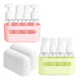 thumbnail image 1 of 2 Pzs Botellas De Viaje 4 En 1 Portátiles Recargables 400ml Xtellar Blanco, 1 of 4
