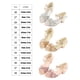 thumbnail image 3 of Sonducket Zapatos de bailarina para niñas, zapatos con purpurina para niños, cuñas de Ballet, zapatos de fiesta, sandalias navideñas de Calzado Plata 30/19.5 cm, 3 of 6