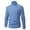 Blue, variant on JTieacloth Mens Slim Fit Knitted Sweater Male Long Sleeved High Neck Thick Needle Knitted Pullover Solid Color Sweater Warm Knit Sweater(Black)