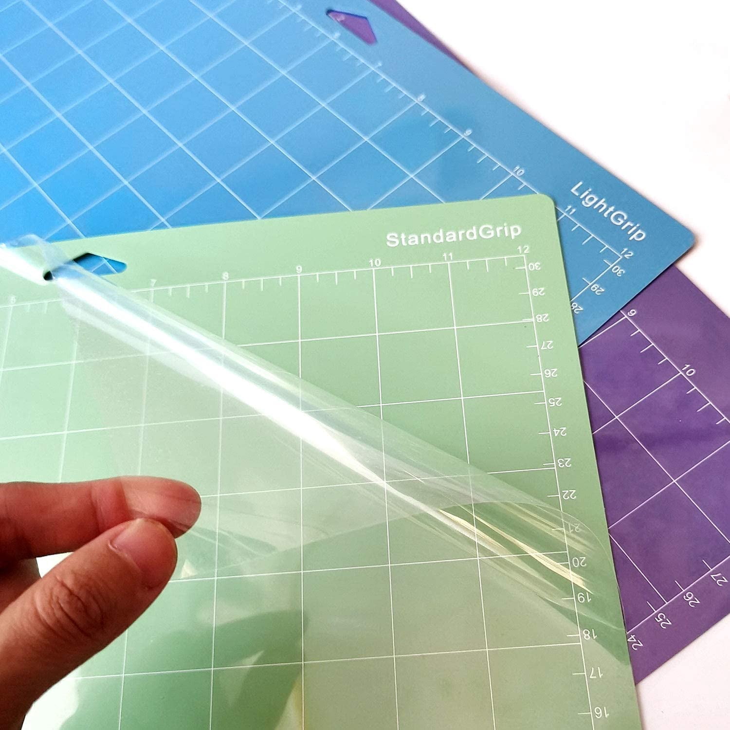 Replacement Cutting Mat 12x24 Inch compatible for Cricut Maker Explore Air 2 Air One StandardGrip LightGrip StrongGrip FabricGrip Multiple Adhesive Sticky Quilting - Pack of 4