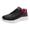 thumbnail image 2 of AUDeals Women's Orthopedic Walking Shoes, Slip On Sneakers with Arch Support for Swollen Feet and Daily Pain Relief (Hot Pink, 7), 2 of 7