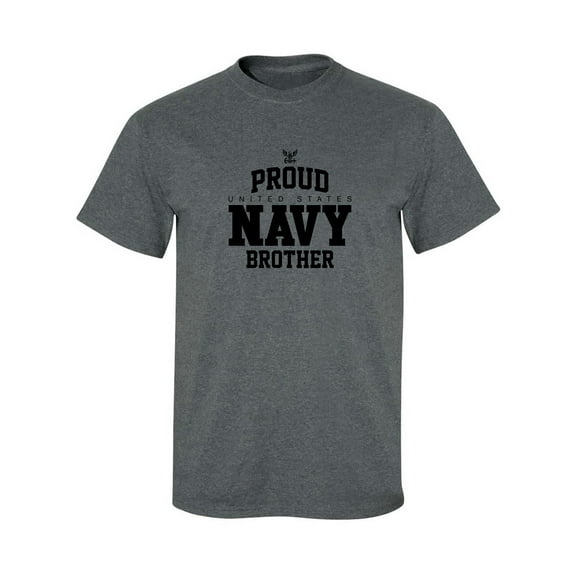 Proud United States Navy BROTHER Adult Short Sleeve T-shirt