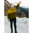 thumbnail image 3 of Premium Womens Puffer Jacket Lightweight Quilted Down Water-Repellant Mustard-L, 3 of 9