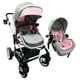 thumbnail image 1 of Sistema de Viaje Angelin Baby  3 en 1 Con Amortiguador Noni Rosa/Gris, 1 of 4