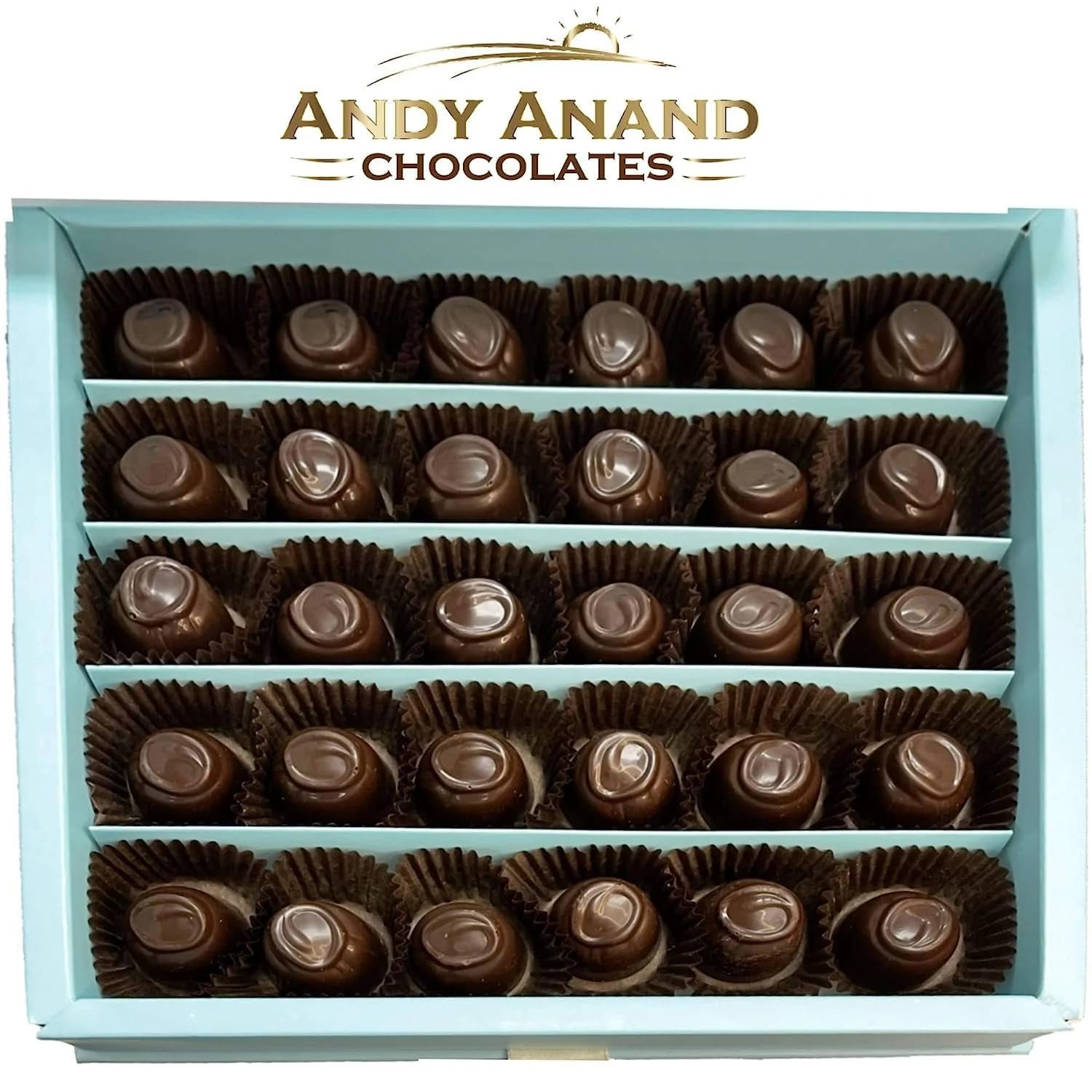 Andy Anand Vegan Belgian Dark Chocolate Cherry Cordials | Luxurious Gift Box | Indulgent, Decadent, Amazingly Delicious | Whole Cherry, Exploding with Flavor (48 Pcs)