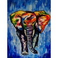 thumbnail image 3 of Posoldova, Tereza 15x18 Black Modern Framed Museum Art Print Titled - The Elephant, 3 of 5